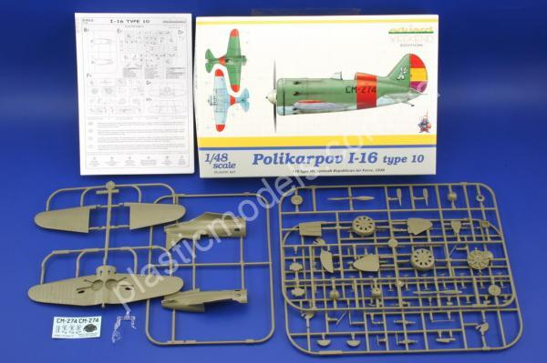 1/48 Eduard 8466 Polikarpov I-16 type 10