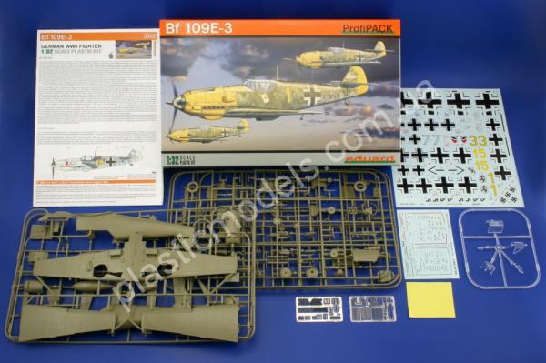 1/32 Eduard 3002 Bf 109E-3 PROFIPACK