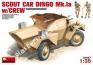1/35 MiniArt 35087 SCOUT CAR DINGO Mk.1a w/CREW